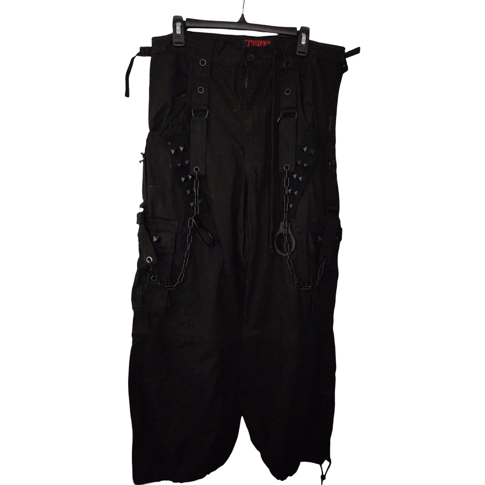 New with Tags Tripp NYC Lock Up Pants with Handcuff & Chain Accents